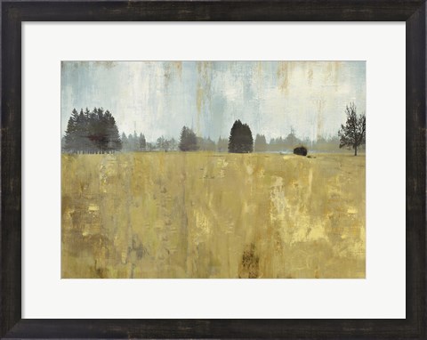 Framed Golden Fields Print