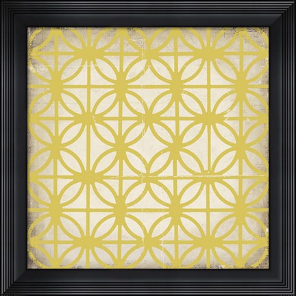 Framed Regency III Print