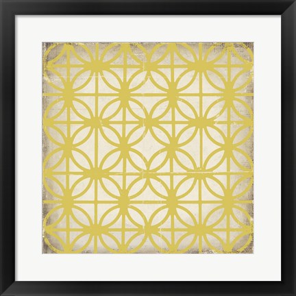 Framed Regency III Print