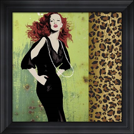 Framed Vixen Print