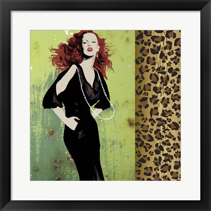 Framed Vixen Print
