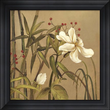 Framed Bamboo Beuaty I Print