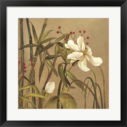 Framed Bamboo Beuaty I Print