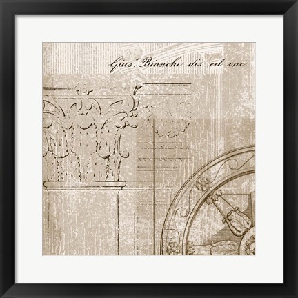 Framed Romanesque II Print