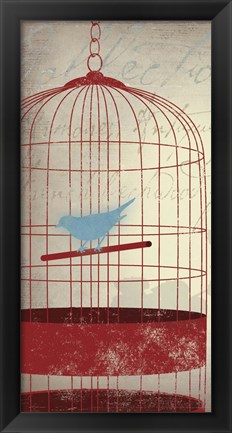 Framed Twitter Panel I Print