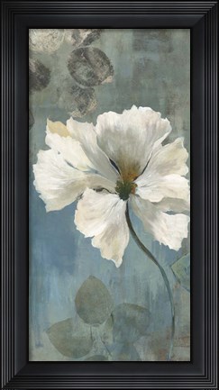 Framed Ice Blue I Print