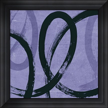 Framed Loopy II Print