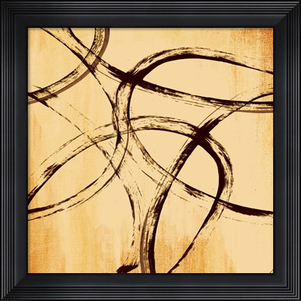 Framed Loopy IV Print