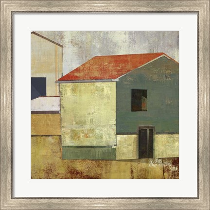 Framed Abstract Construction II Print