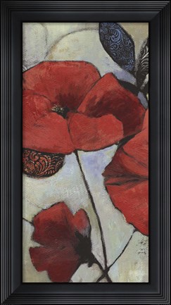 Framed Red Poppy II Print