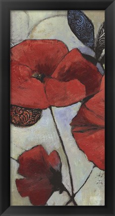 Framed Red Poppy II Print