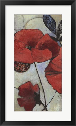 Framed Red Poppy II Print