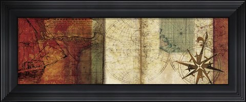 Framed Travels II Print