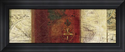 Framed Travels III Print