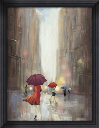 Framed In the Crowd Print