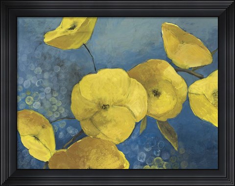 Framed Sunshine Flowers Print