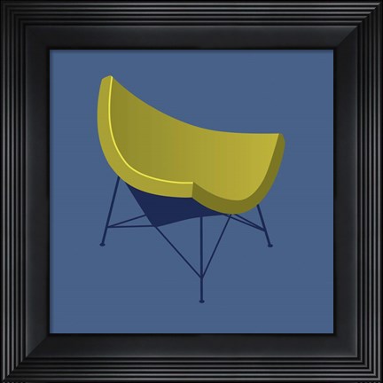 Framed Mid Century Chair I Print