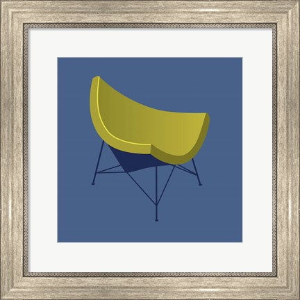 Framed Mid Century Chair I Print