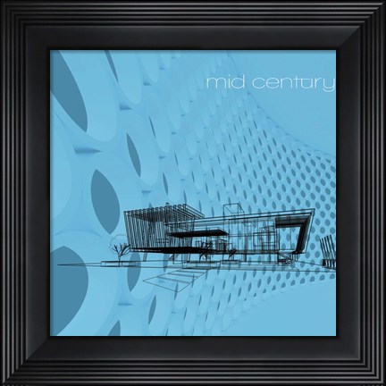 Framed Architek I Print