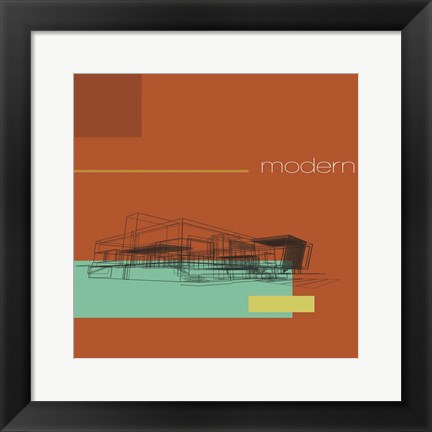 Framed Architek II Print