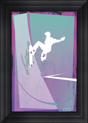 Framed Skate Print