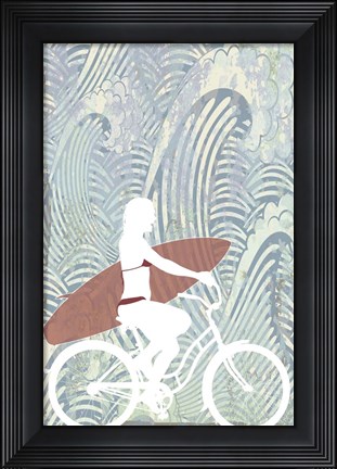 Framed Surf Print