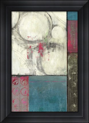 Framed Blue in Motion Print