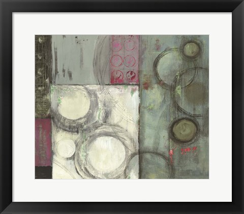 Framed Grey in Motion Print