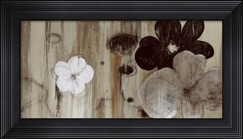 Framed Chocolate and Silver Print