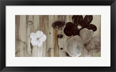 Framed Chocolate and Silver Print