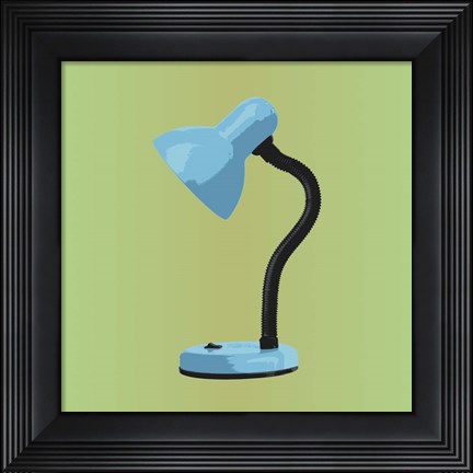 Framed MCM Lamp II Print
