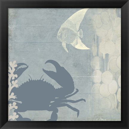 Framed Ocean Life II Print