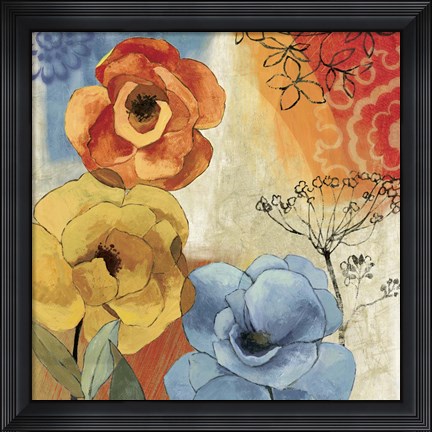 Framed Tangerine Dreams I Print