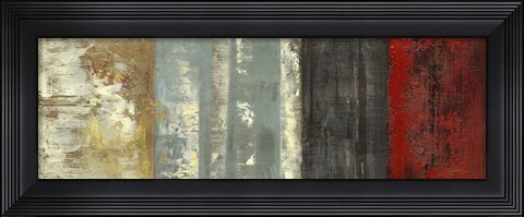 Framed Texture Elements Print