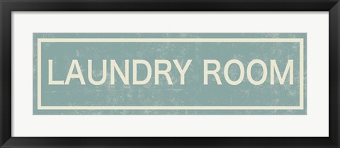 Framed Laundry Room Print