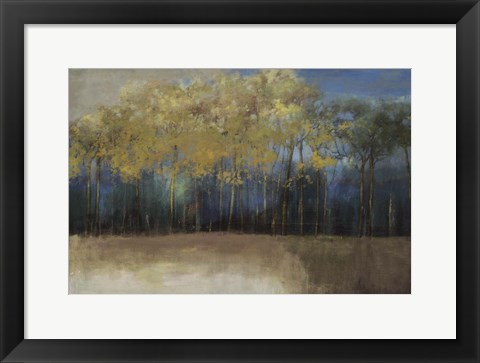 Framed Night Comes Print