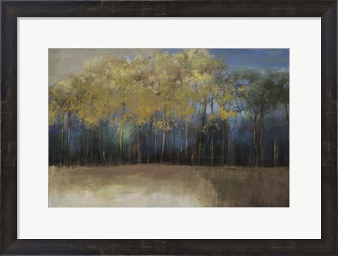 Framed Night Comes Print