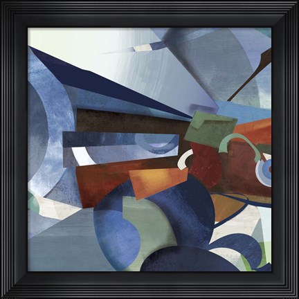 Framed Prism I Print