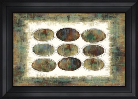 Framed Tribal Pattern Print