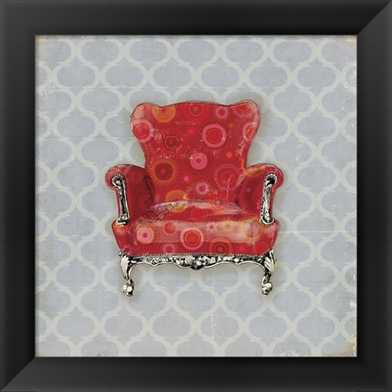 Framed Bergere IV Print