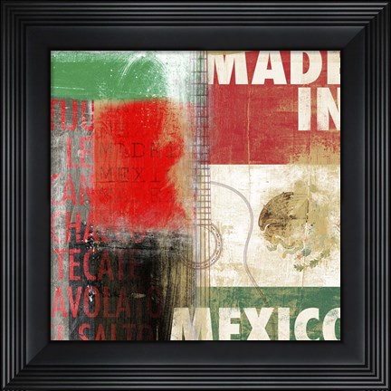 Framed Mexico Print