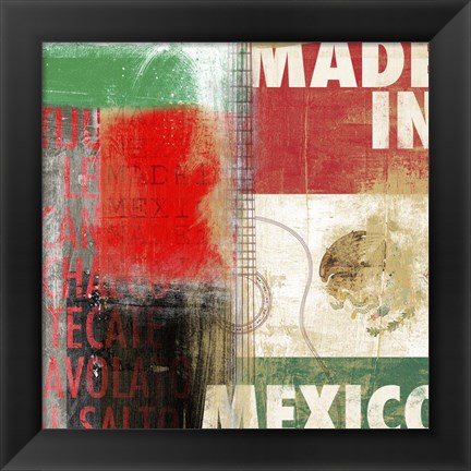 Framed Mexico Print