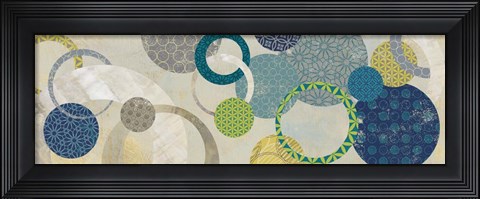 Framed Around We Go Print
