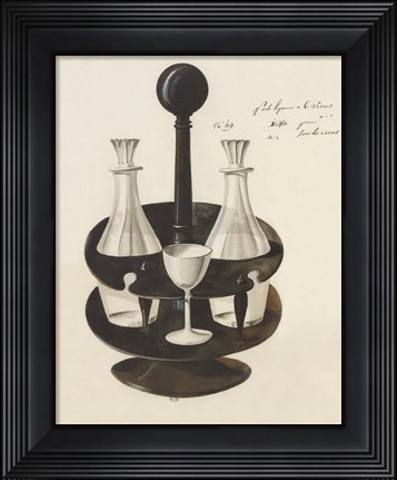 Framed Carafe I Print