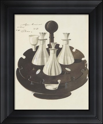 Framed Carafe II Print