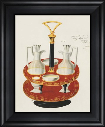 Framed Carafe III Print