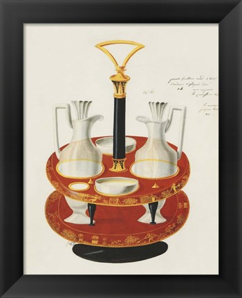 Framed Carafe III Print