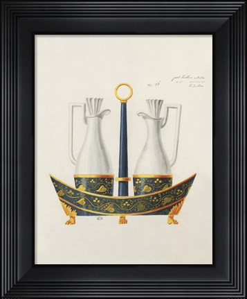 Framed Carafe IV Print
