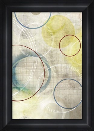 Framed Orbs Print