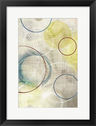 Framed Orbs Print